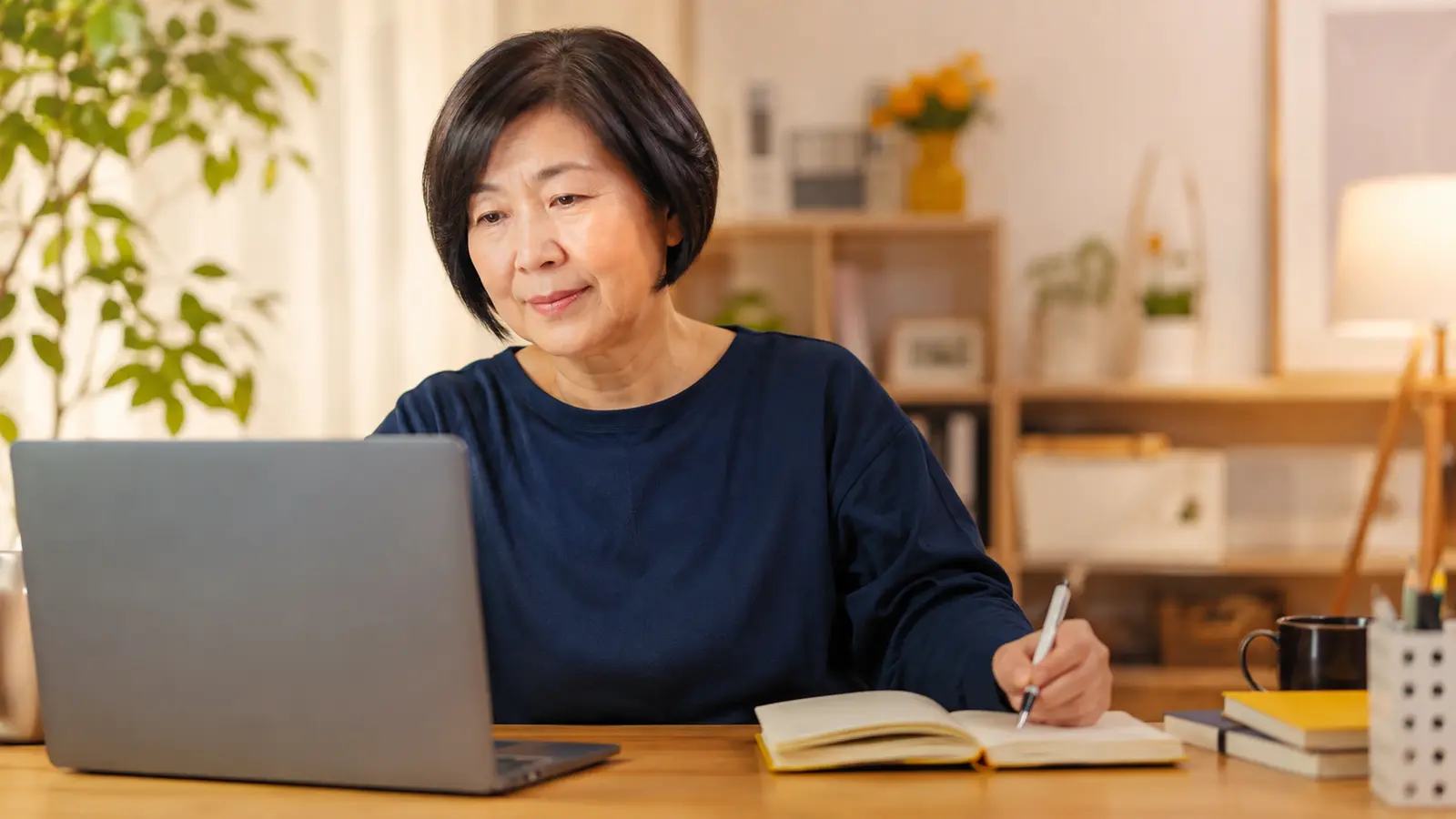 Adult over 50 creating practical content from a customer question.